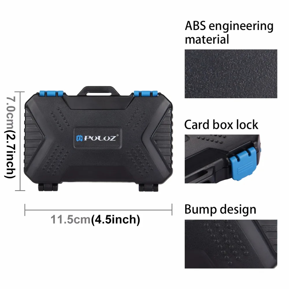 Fat Cow Camera Storage Cassette Waterproof Memory Card Storage Box - Image 2