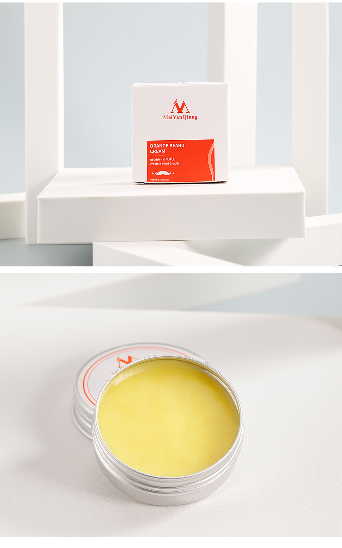 Men's Plastic Shaving Cream - Image 3