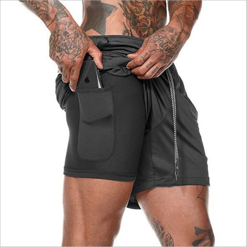 Title 23, Shorts de hombre con doble malla para mayor com...