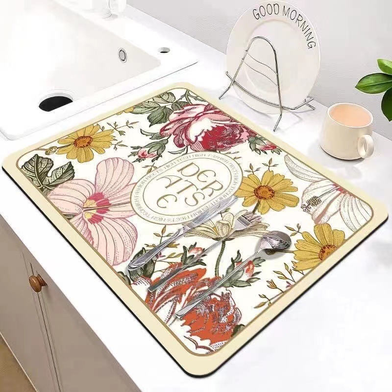 Title 8, Kitchen Household Dining Table Table Wash-free Mat