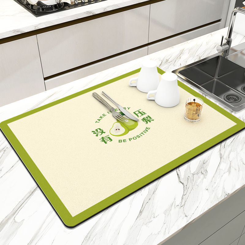 Title 12, Kitchen Household Dining Table Table Wash-free Mat