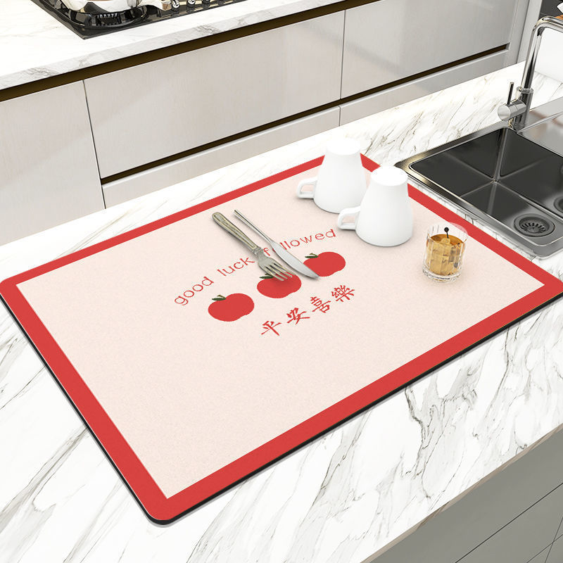 Title 14, Kitchen Household Dining Table Table Wash-free Mat