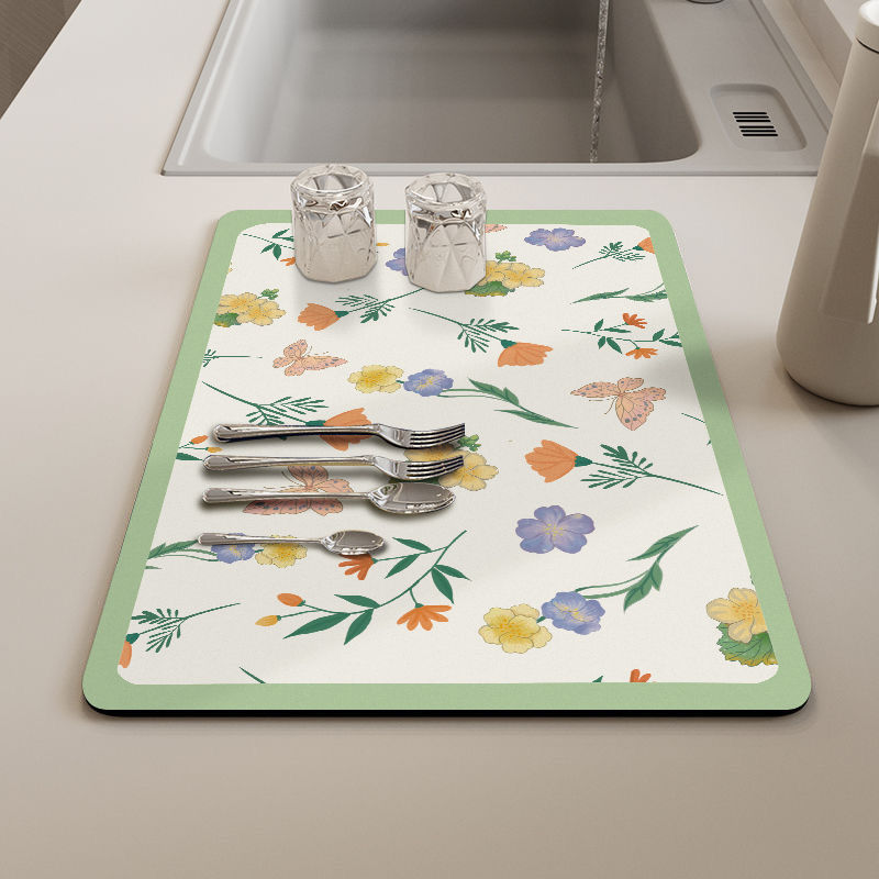 Title 17, Kitchen Household Dining Table Table Wash-free Mat