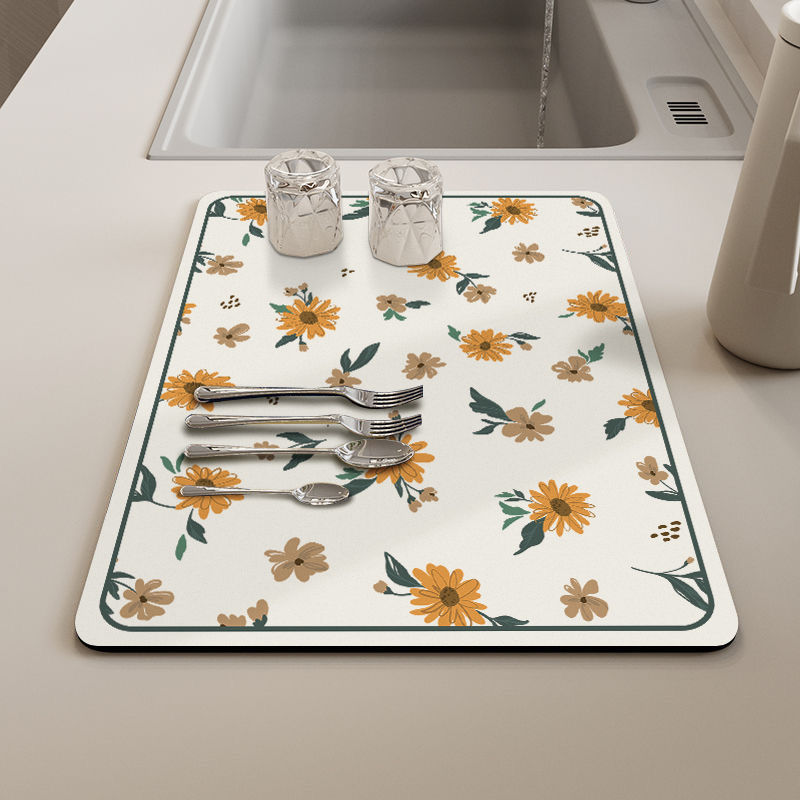 Title 25, Kitchen Household Dining Table Table Wash-free Mat