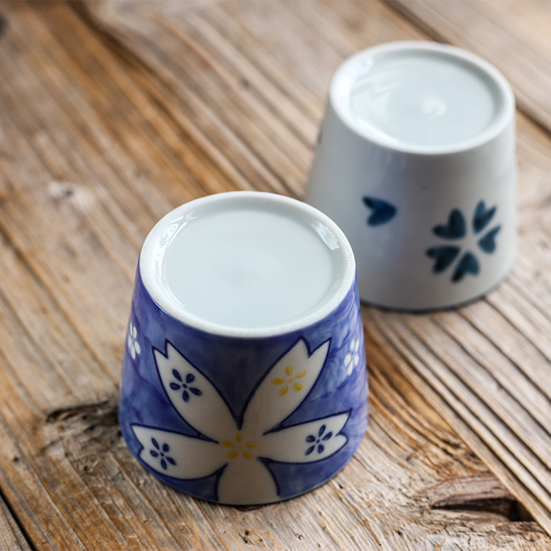 Title 2, Japanese Ceramic Straight Cup for Beverages. En...