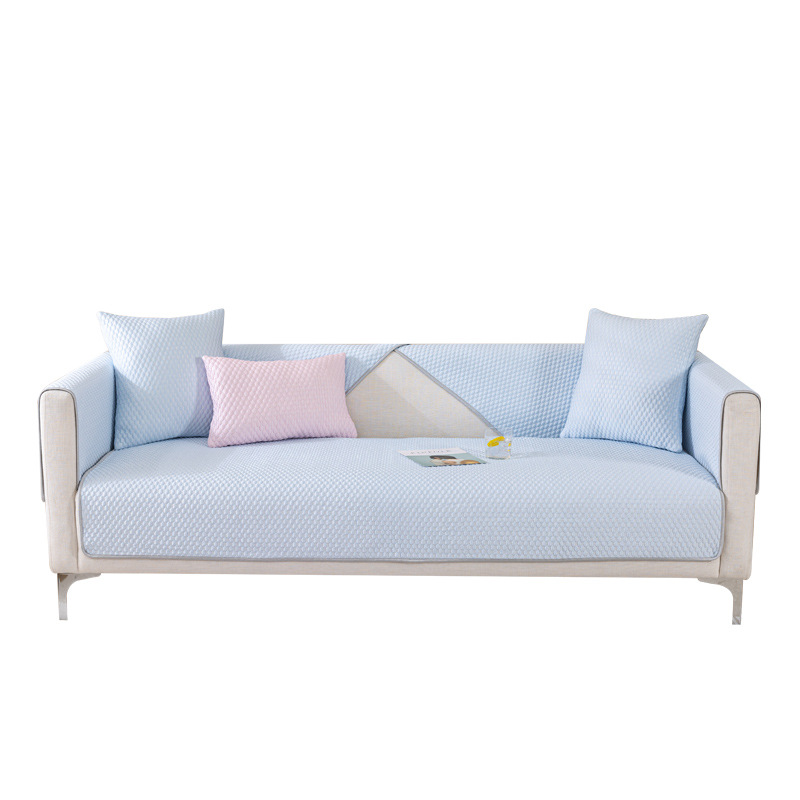 Title 3, Summer Ice Silk Simple And Refreshing Sofa Cover