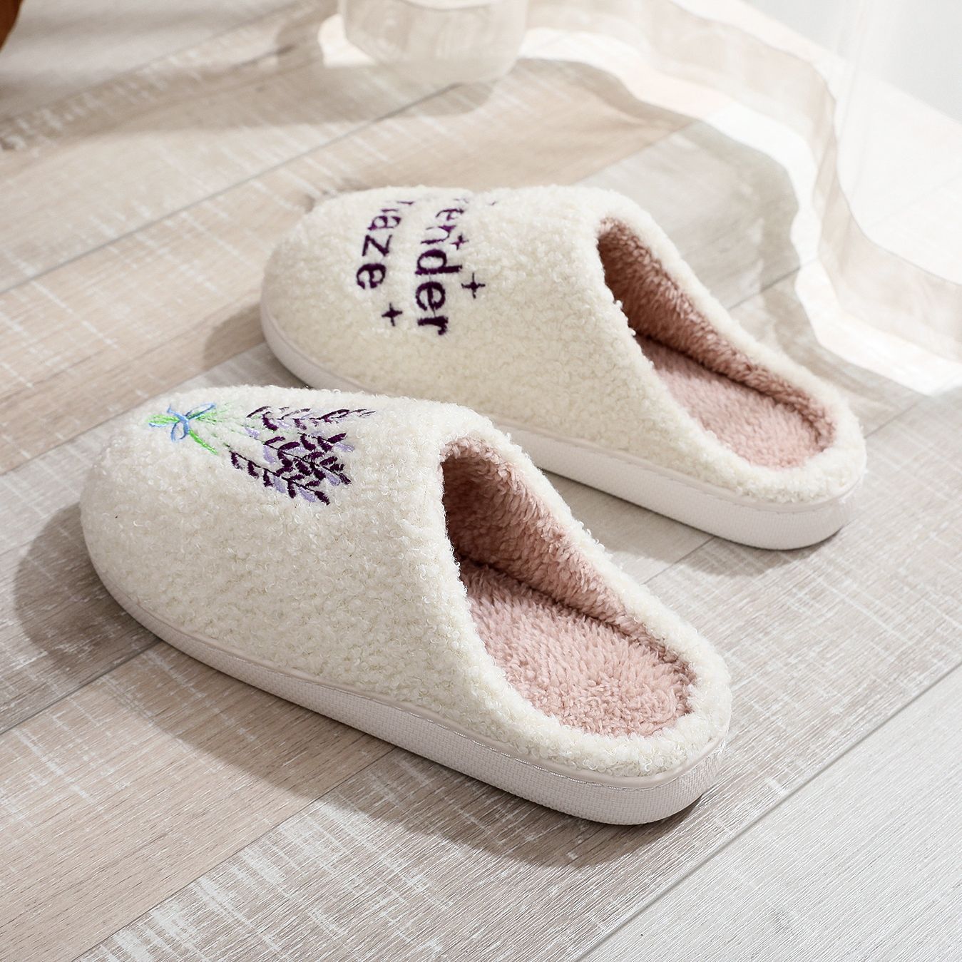 Title 4, New Cotton Slippers Male And Female Home Winter...