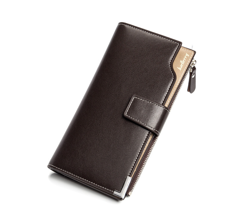 Korean Youth Business Ticket Holder Zipper Multi Card Slots Wallet