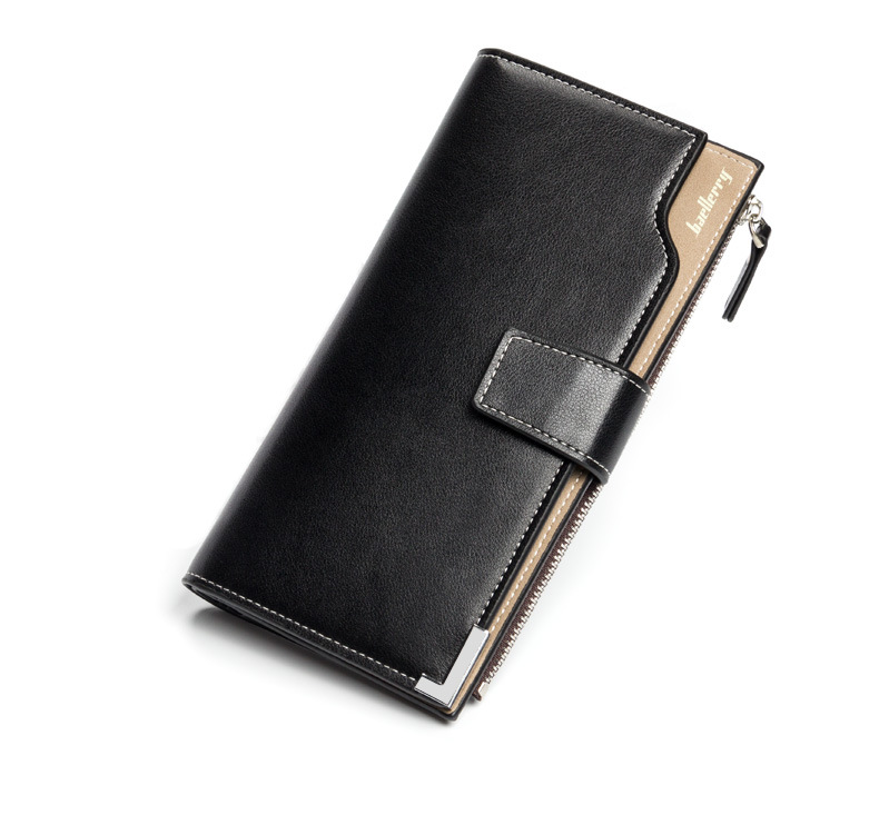Korean Youth Business Ticket Holder Zipper Multi Card Slots Wallet