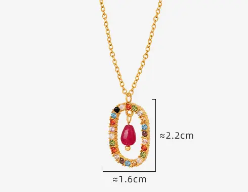Women's Stylish Pendant Titanium Steel Necklace