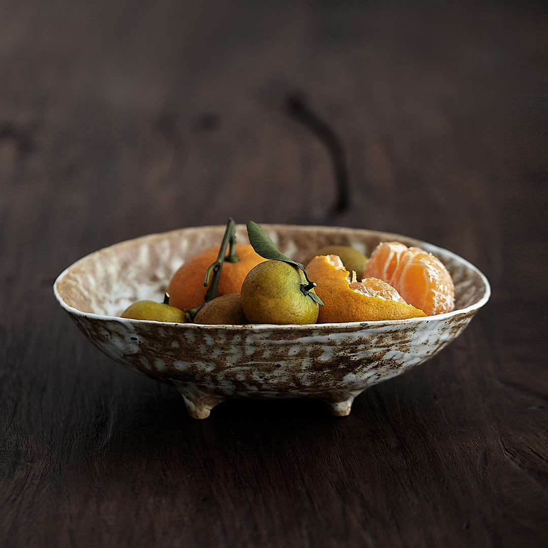 Title 10, Stoneware Bowls And Plates Irregular Handmade R...