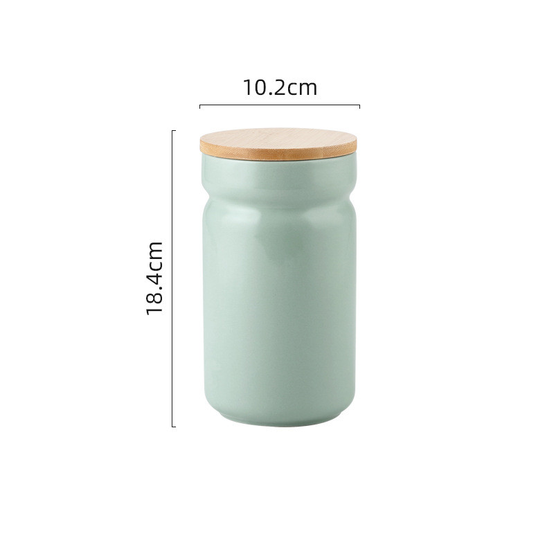 Nordic Ceramic Sealed Can Food Storage Box