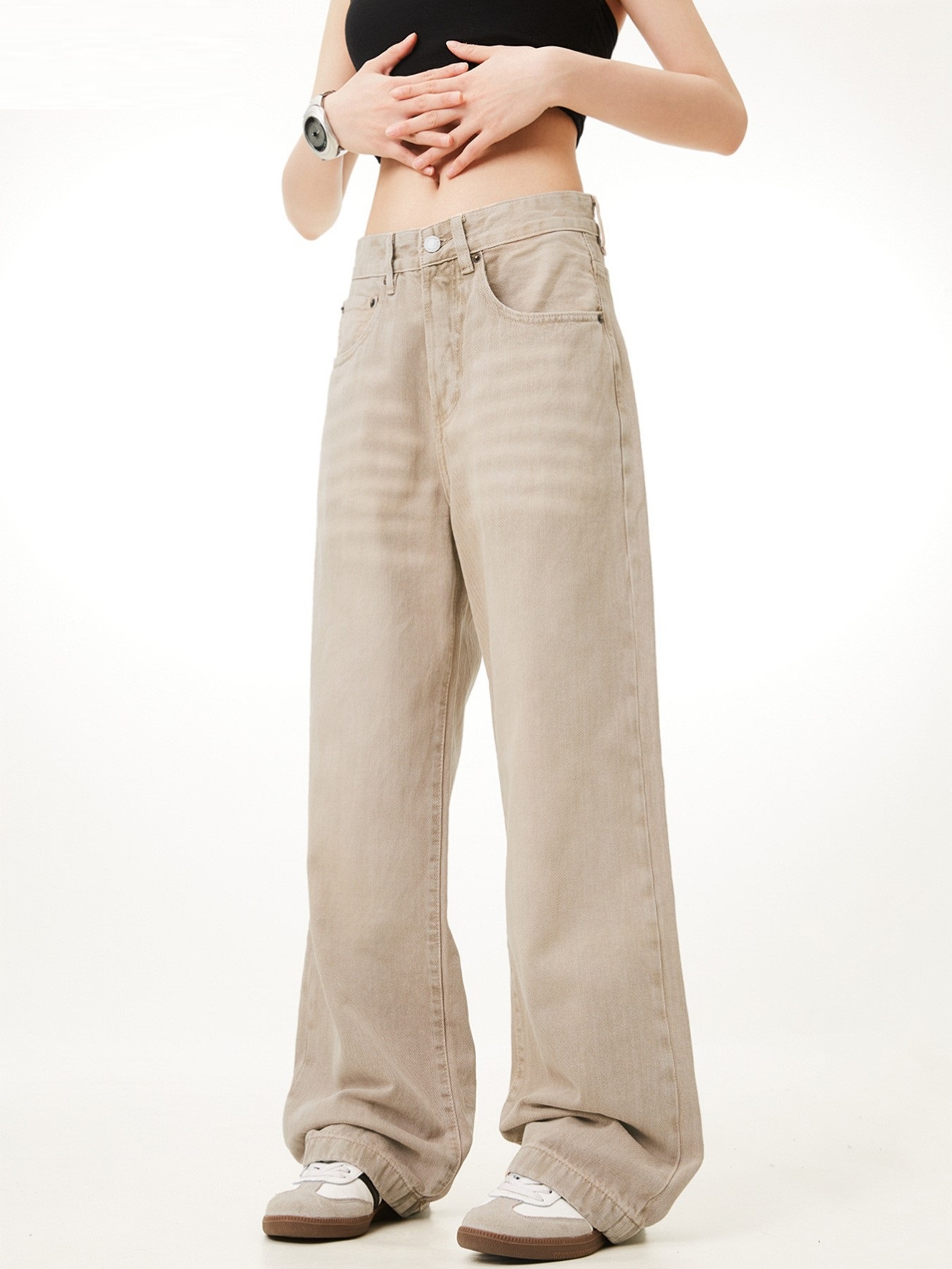 Loose All-match American Retro Jeans For Men