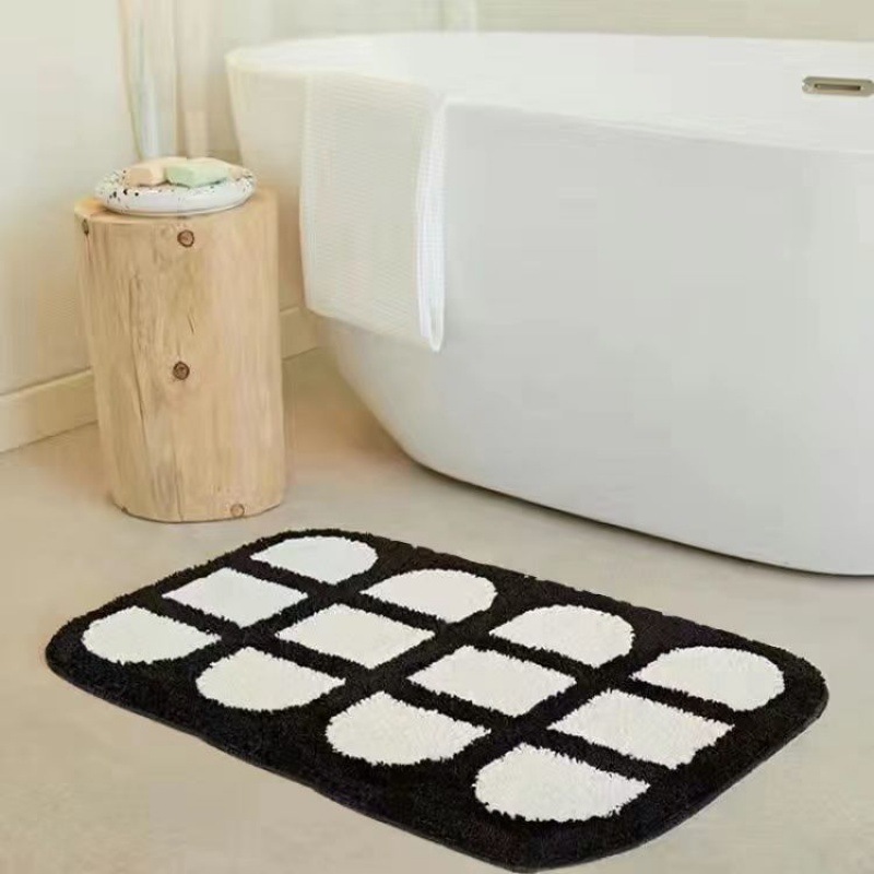 Title 5, Bathroom Mat Door Mat Toilet Absorbent Non-slip...