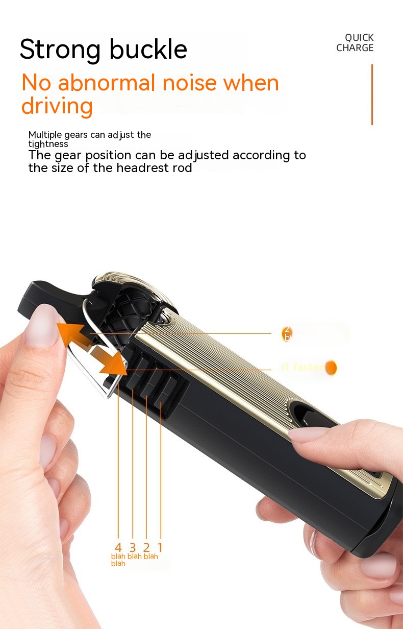 Car Seat Back Rotating Hook Bracket Vertical Screen - Image 6