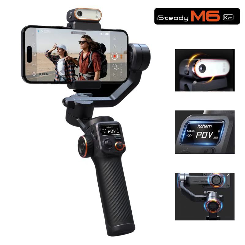 AI Face And Shooting Fill Light Vlog Three-axis Stabler - Image 2