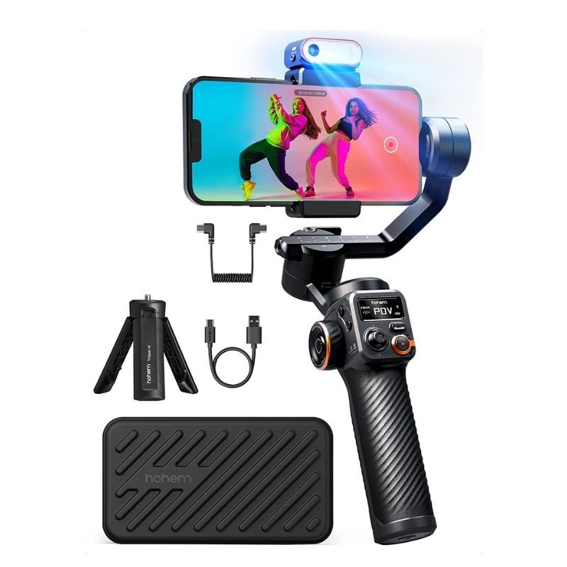 AI Face And Shooting Fill Light Vlog Three-axis Stabler - Image 10