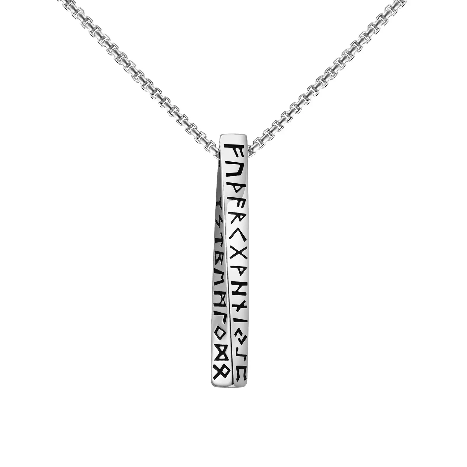 Stainless Steel All-light Corrosion Smear Oil Necklace