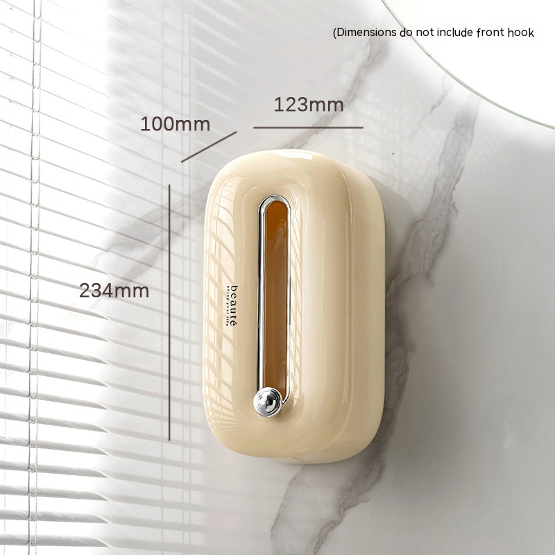 Title 8, Cream Style Bathroom Wall Hanging Punch-free St...