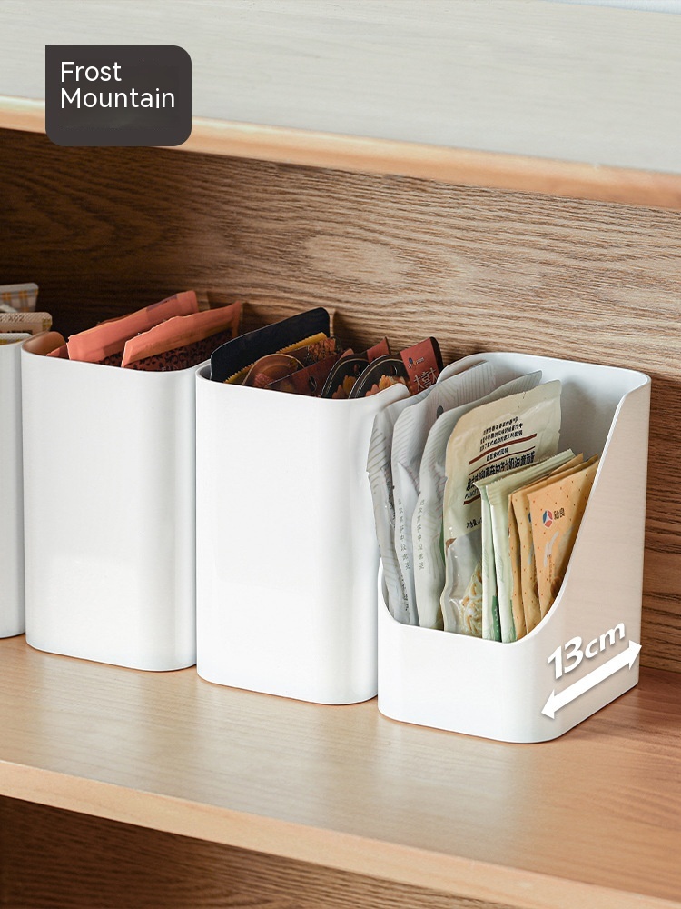 Desktop Sundries Refrigerator Vegetable Oblique Opening Household Kitchen Seasoning Plastic Storage Box