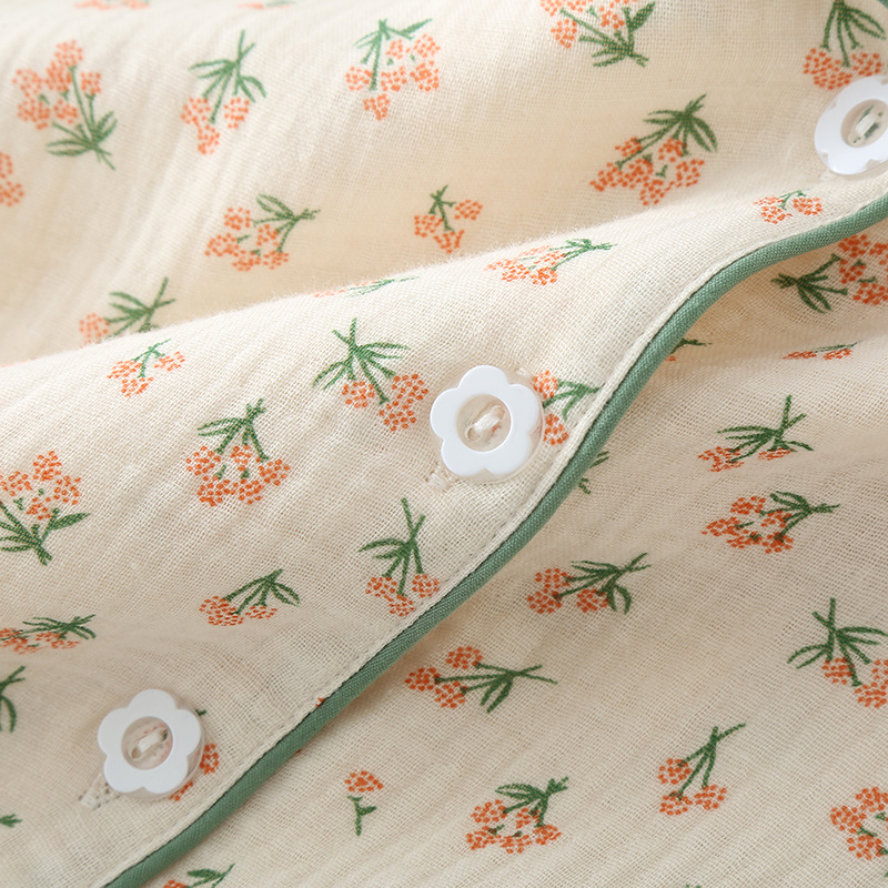 Long Sleeve New Polo Collar Casual Loose Home Wear Two-piece Set Can Be Worn Outside