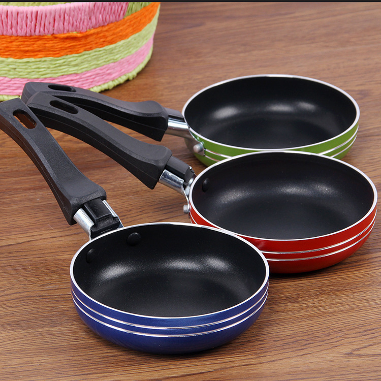 Title 1, Small Frying Pan Mini Thickened Non-Stick Fryin...