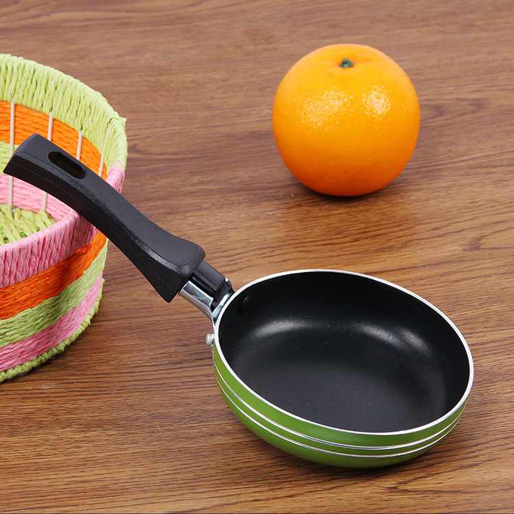 Title 4, Small Frying Pan Mini Thickened Non-Stick Fryin...