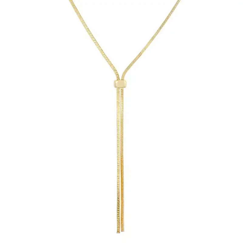 Women's Special Interest Light Luxury Design Fashion Pull-out Long Necklace
