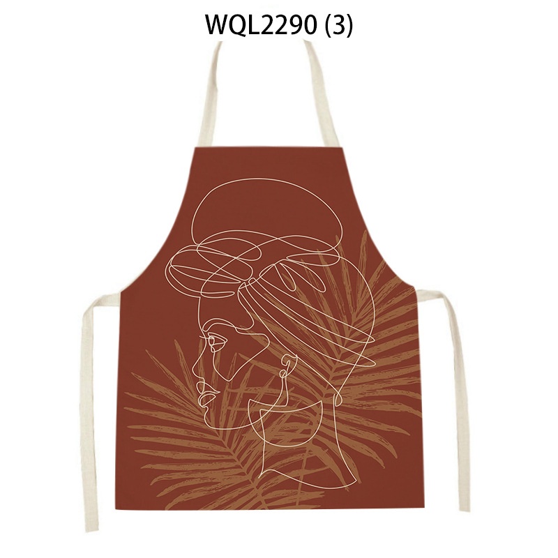 Title 4, Simple Fabric Apron Kitchen Antifouling Work Cl...