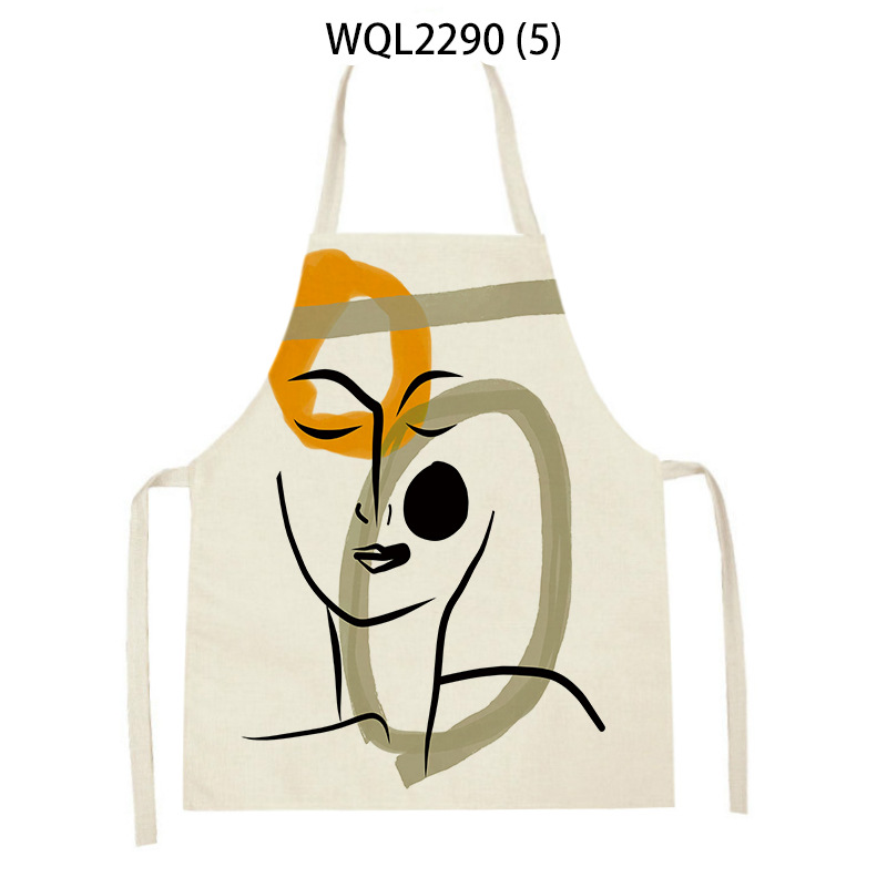 Title 6, Simple Fabric Apron Kitchen Antifouling Work Cl...