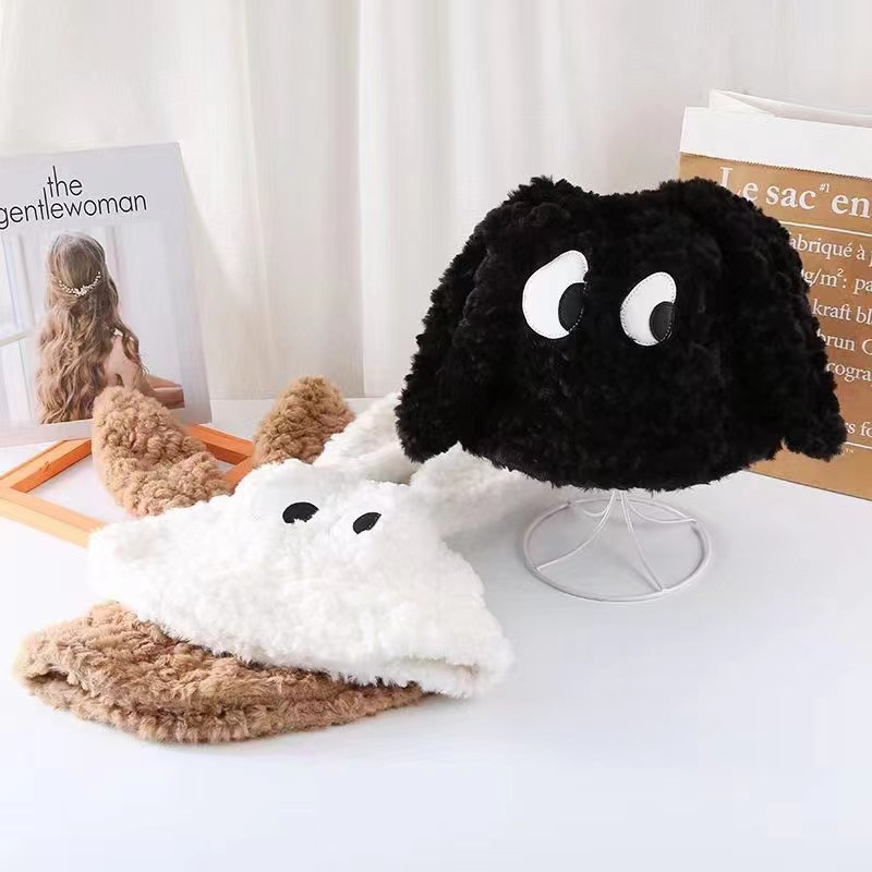 Cute Long Ears Cartoon Pullover Cute Rabbit Plush Hat