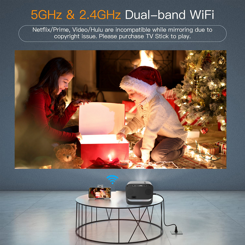Home Office HD Smart Portable Projector - Image 22