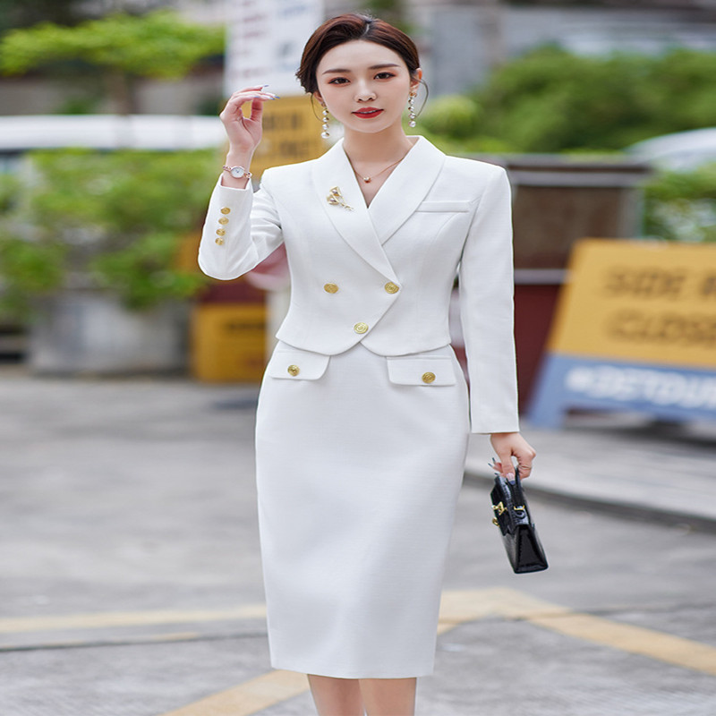 Title 2, New Temperament Leisure Formal White Blazer For...