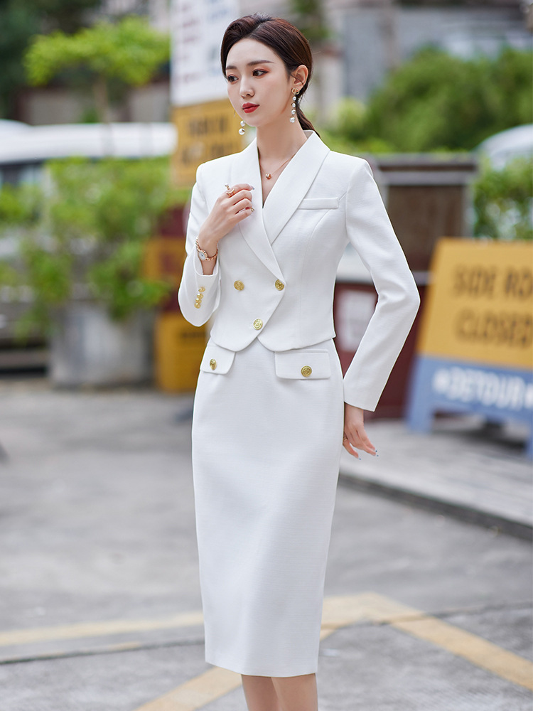 Title 3, New Temperament Leisure Formal White Blazer For...