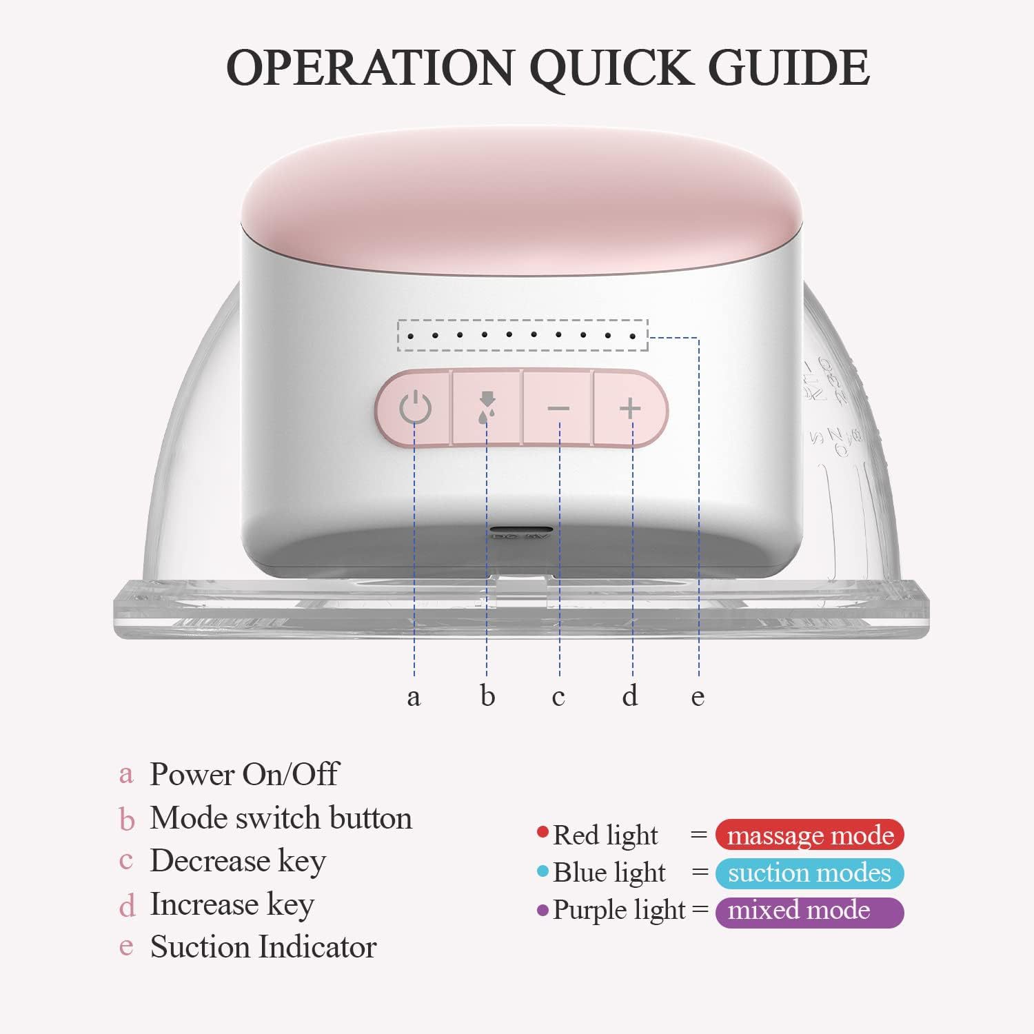 Title 4, Hands-free Painless Portable Electric Breast 3-...