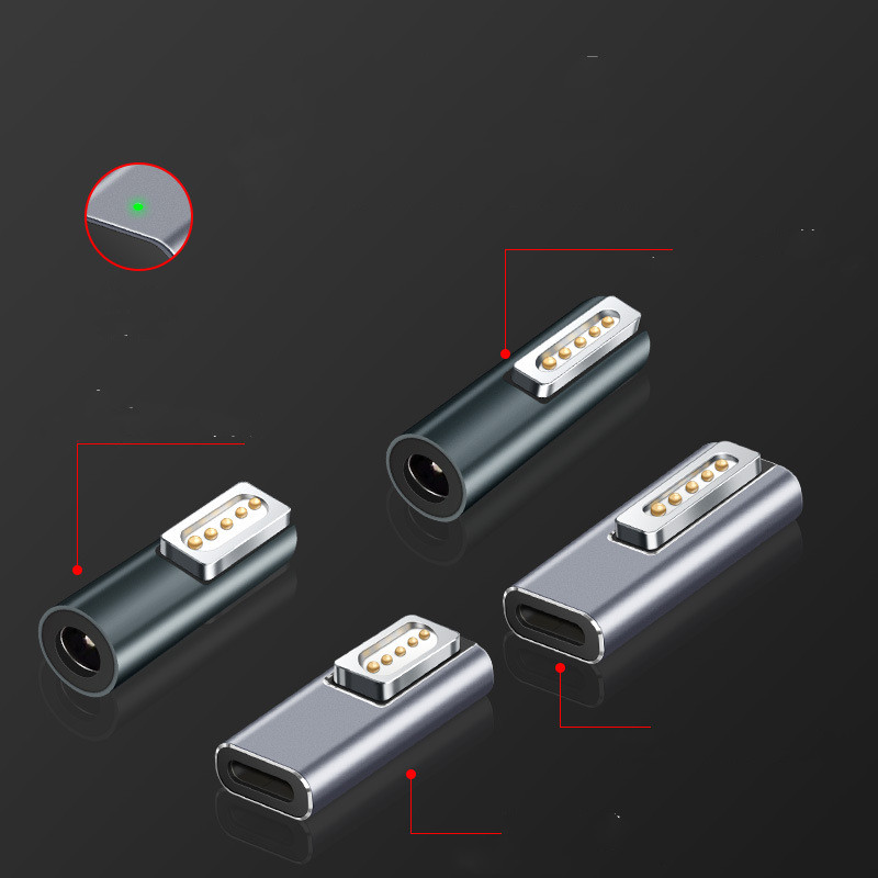Lure Transfer Magnetic Suction Head Suitable For 5521-turn Computer Charging Typec Female-turn