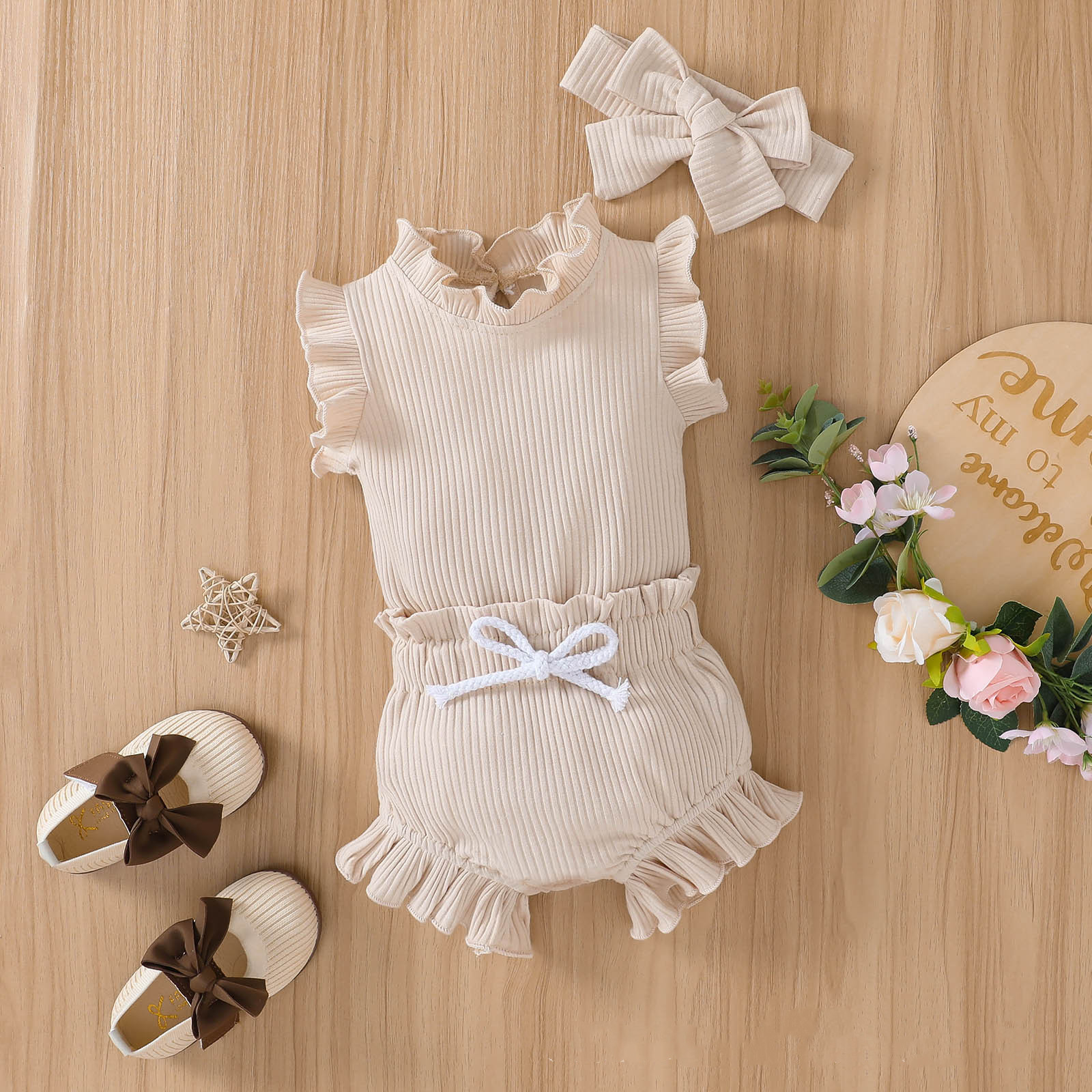 Solid Color Set Three-piece Set Candy Color Multicolor