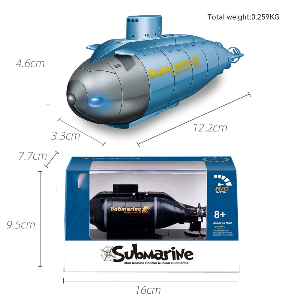 Title 4, Mini bežična igračka za podmornicu na daljinsko...