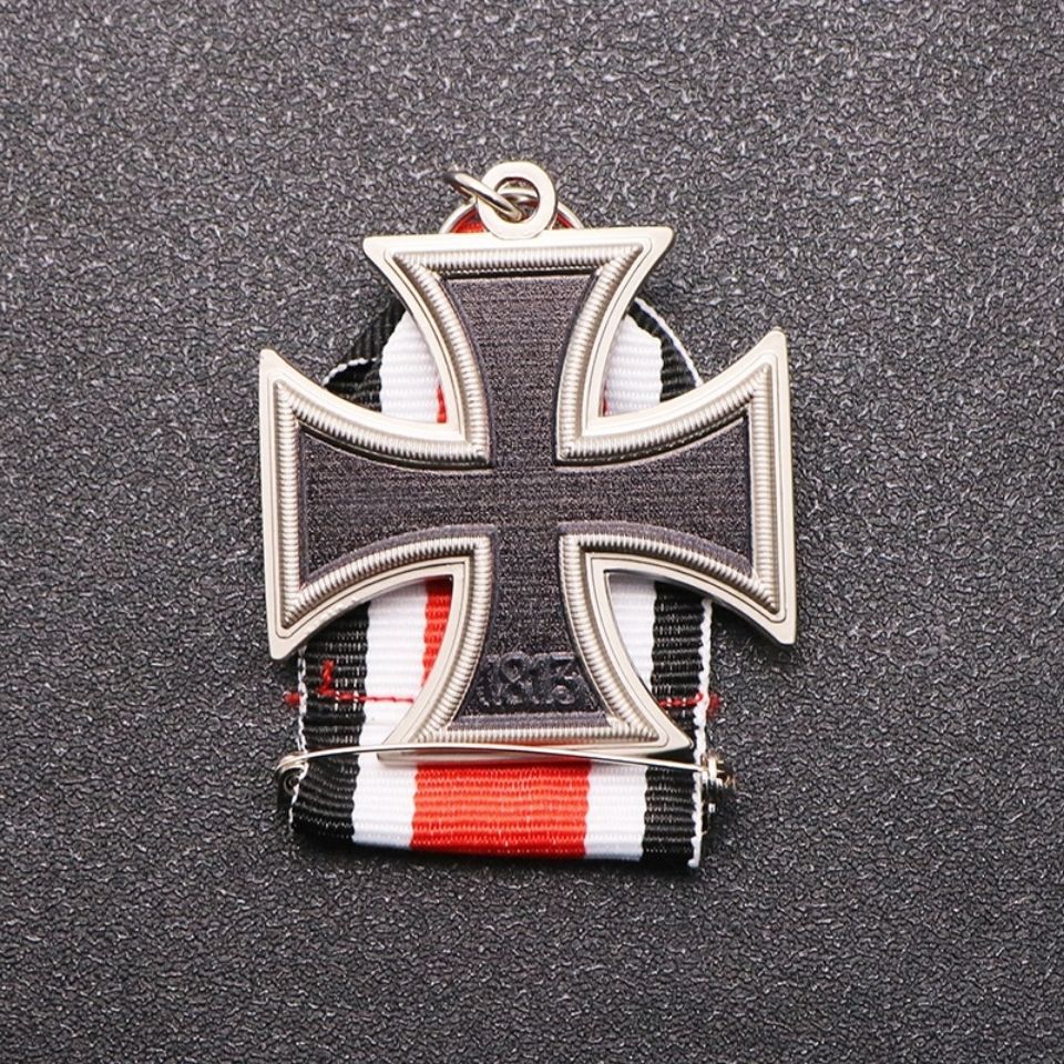 Title 6, Iron Cross Commemorative Brooch Soviet Knight M...