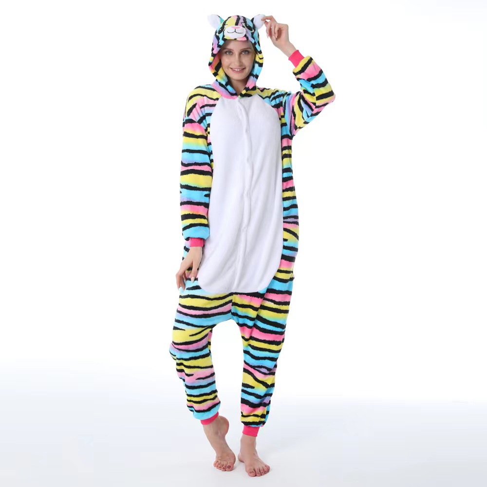 Title 2, Pajamas Flannel Cartoon One-piece Pajama In Sto...