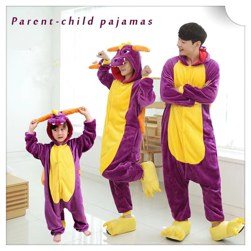 Title 4, Pajamas Flannel Cartoon One-piece Pajama In Sto...