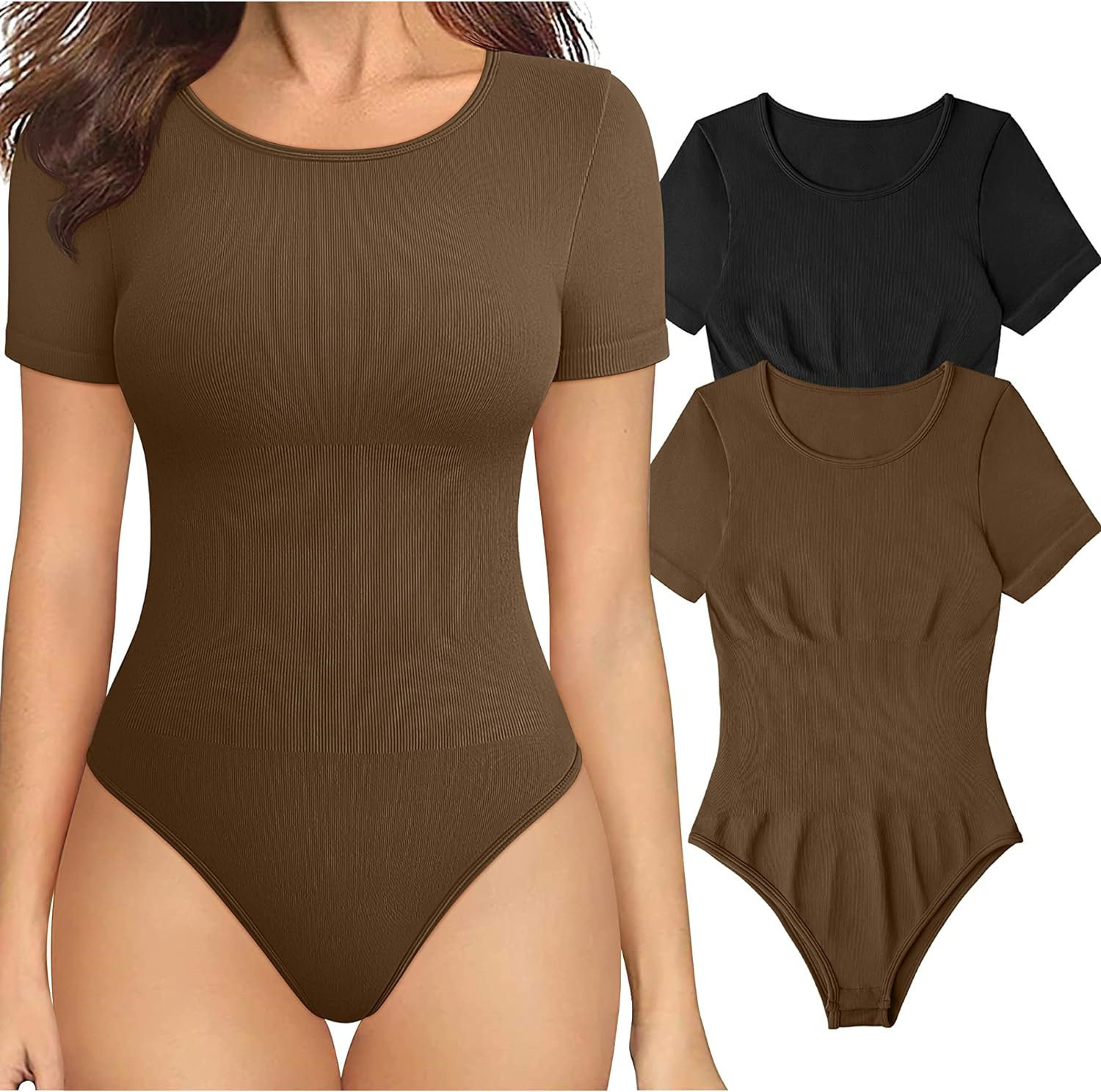 Square-neck Corset Close-fitting Seamless Short Sleeve T-back. Product information: Thickness: ordinary Fabric name: Nylon Color: Milky White, black, brown Size: XXS/XS,S/M,L/XL,XXL/XXXL Function: aggregation, seamless, abdominal contraction Suitable seas