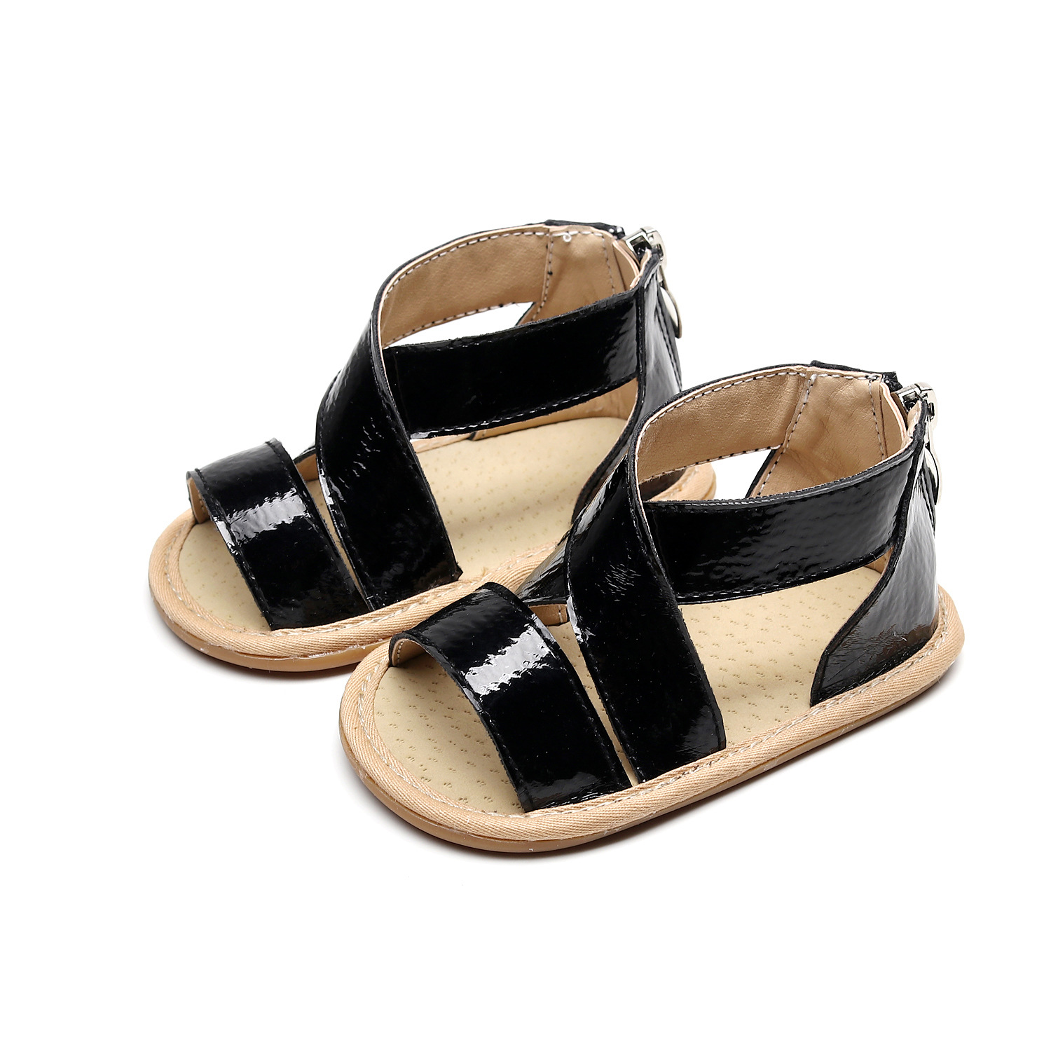 Children's Leopard Print Sandals Baby Toddler Non-slip Sole Children's Shoes — foto 10
