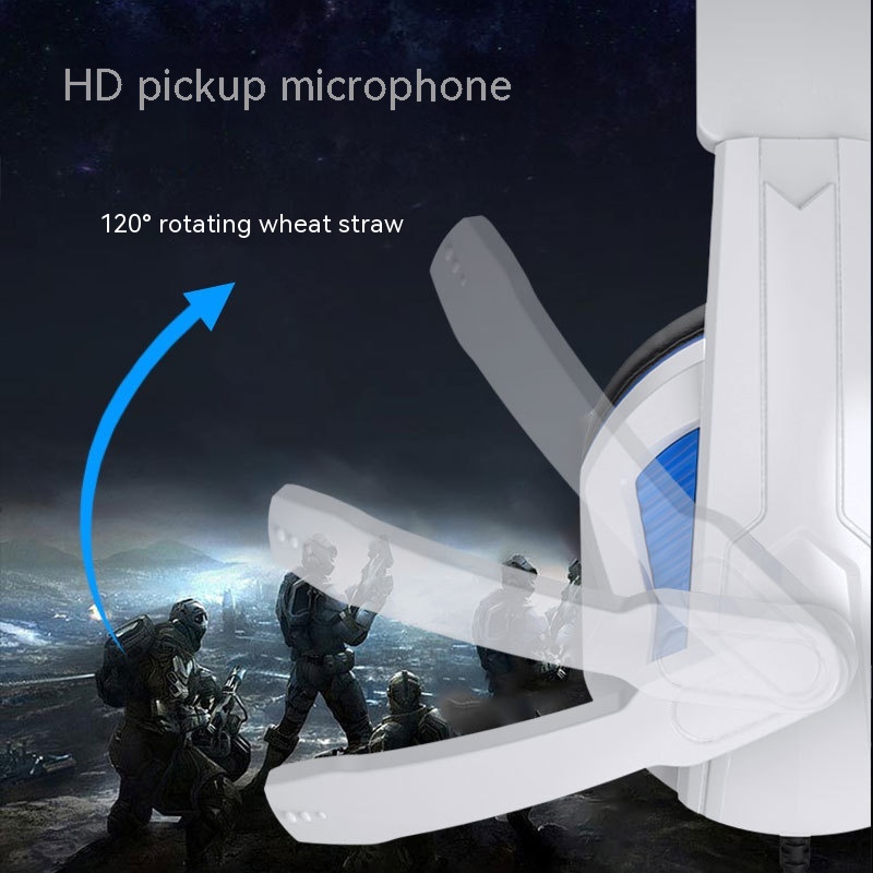 Headset Gaming Computer Bass Microphone - Image 2