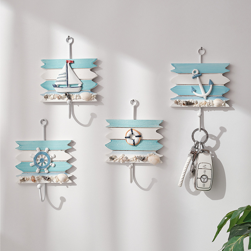 Title 1, Ocean Style Home Ornament Hat-and-coat Hook Cre...