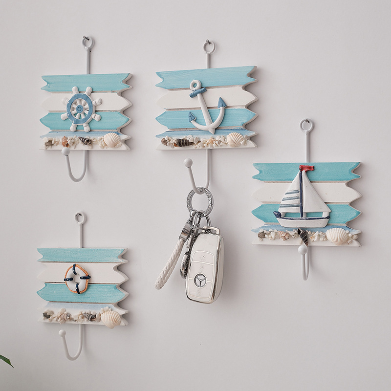 Title 2, Ocean Style Home Ornament Hat-and-coat Hook Cre...