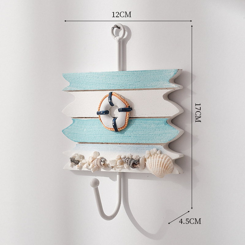 Title 5, Ocean Style Home Ornament Hat-and-coat Hook Cre...