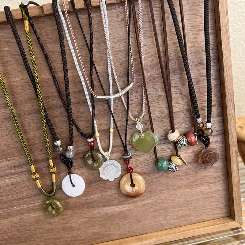 Fashion Butterfly Safety Lock Necklace