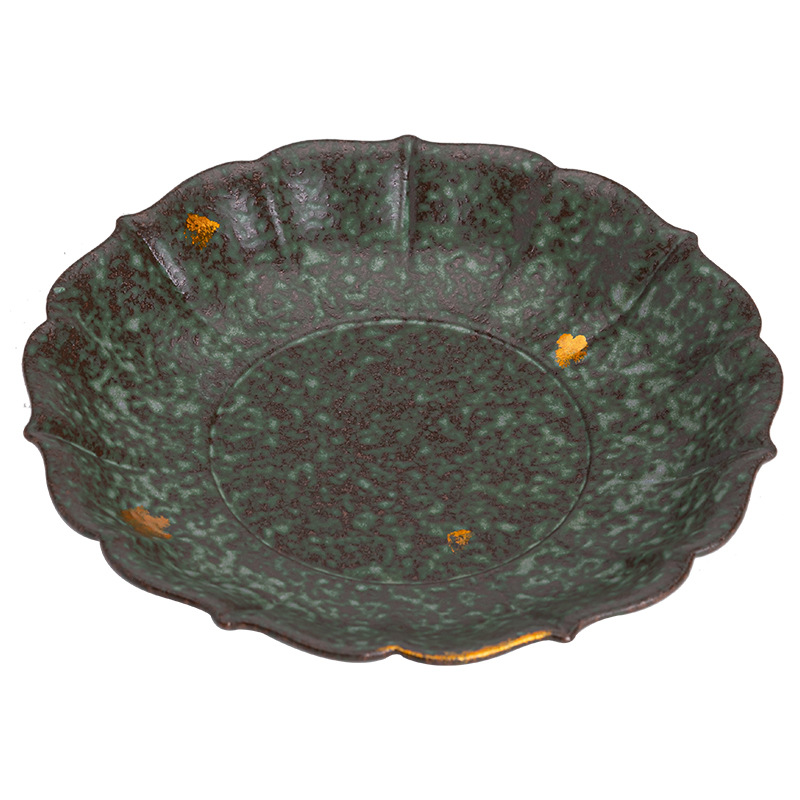 Title 3, Bronze Glaze Scholar Water Drop Container Ceram...