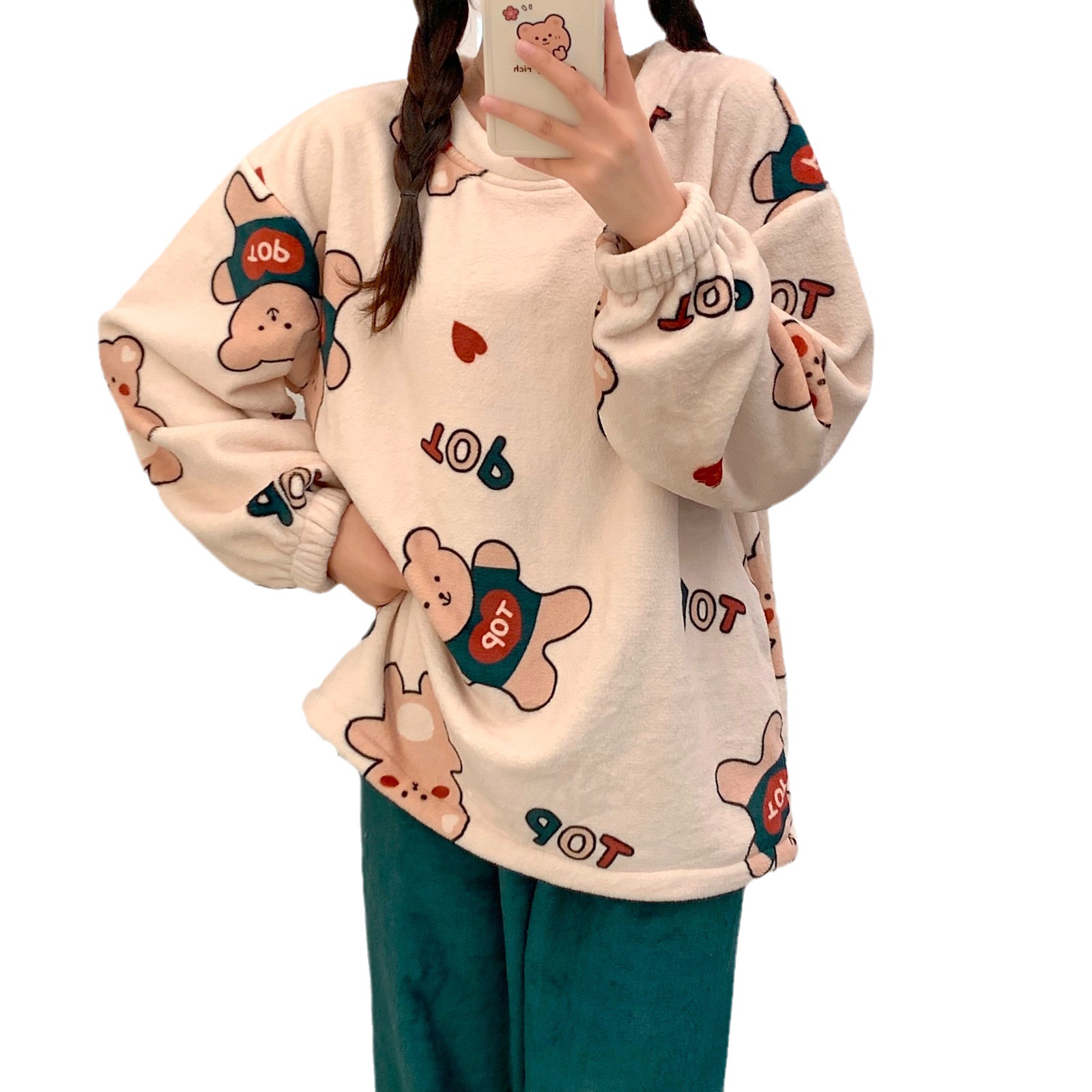 Love Bear Pullover Set Image 3